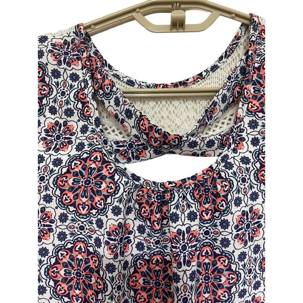 My‎ Michelle Girls' Cold Shoulder Dress Size 14 Criss Cross Back